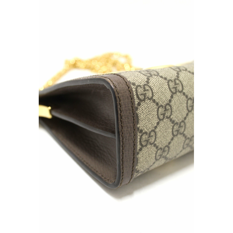 Gucci GG Supreme Eyelet Ophidia Small Chain Shoulder Bag-7