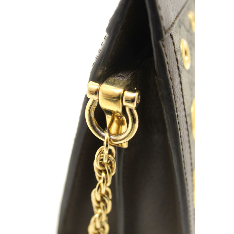 Gucci GG Supreme Eyelet Ophidia Small Chain Shoulder Bag-9