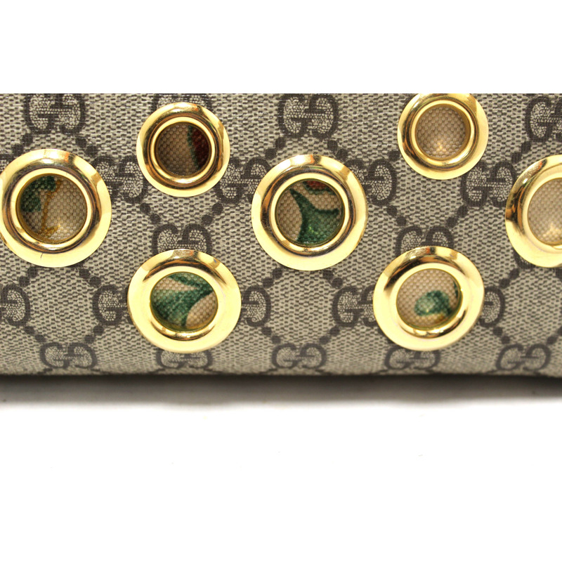 Gucci GG Supreme Eyelet Ophidia Small Chain Shoulder Bag-12