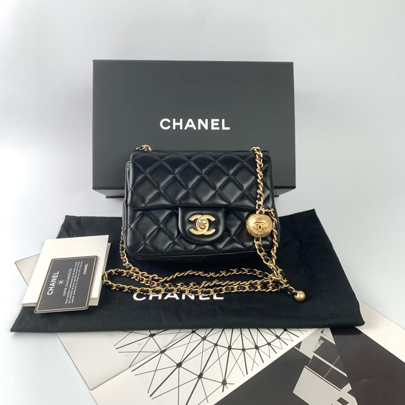 Chanel 方胖金球款-0