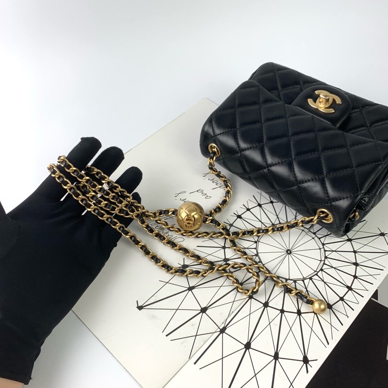 Chanel 方胖金球款-11