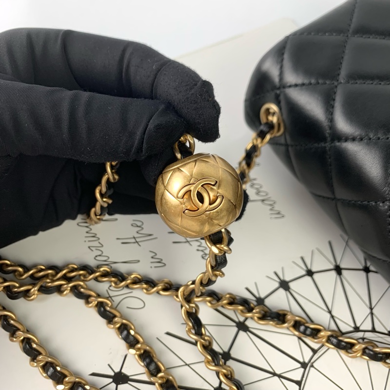 Chanel 方胖金球款-12