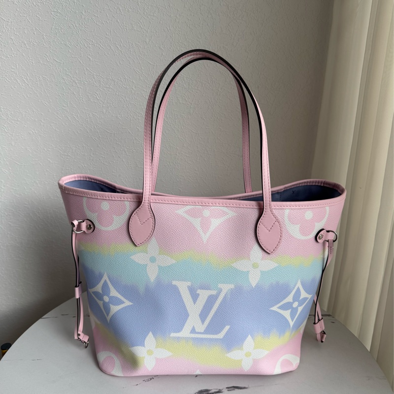 LV彩虹皮革NEVERFULL MM-0