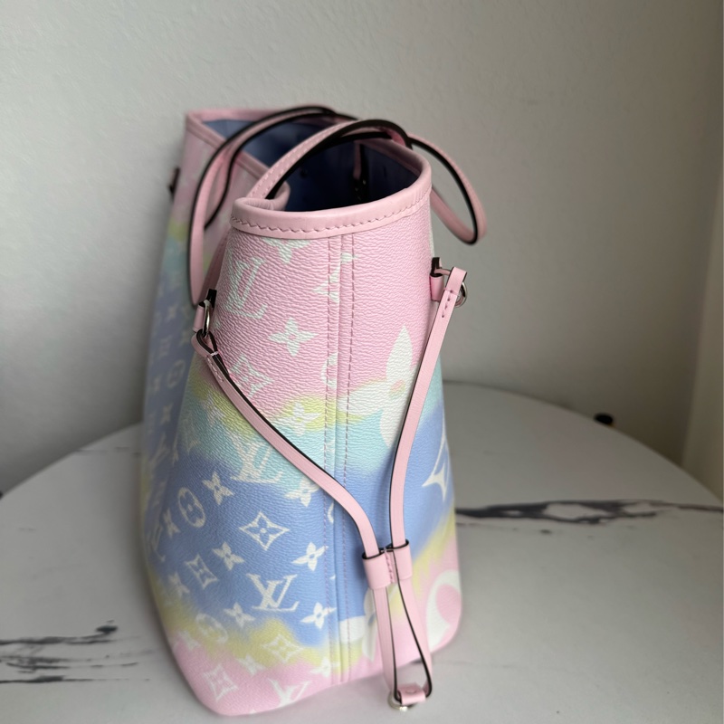 LV彩虹皮革NEVERFULL MM-2
