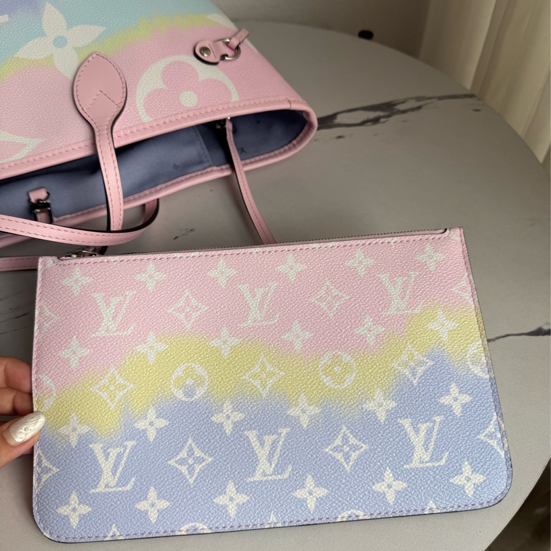 LV彩虹皮革NEVERFULL MM-31