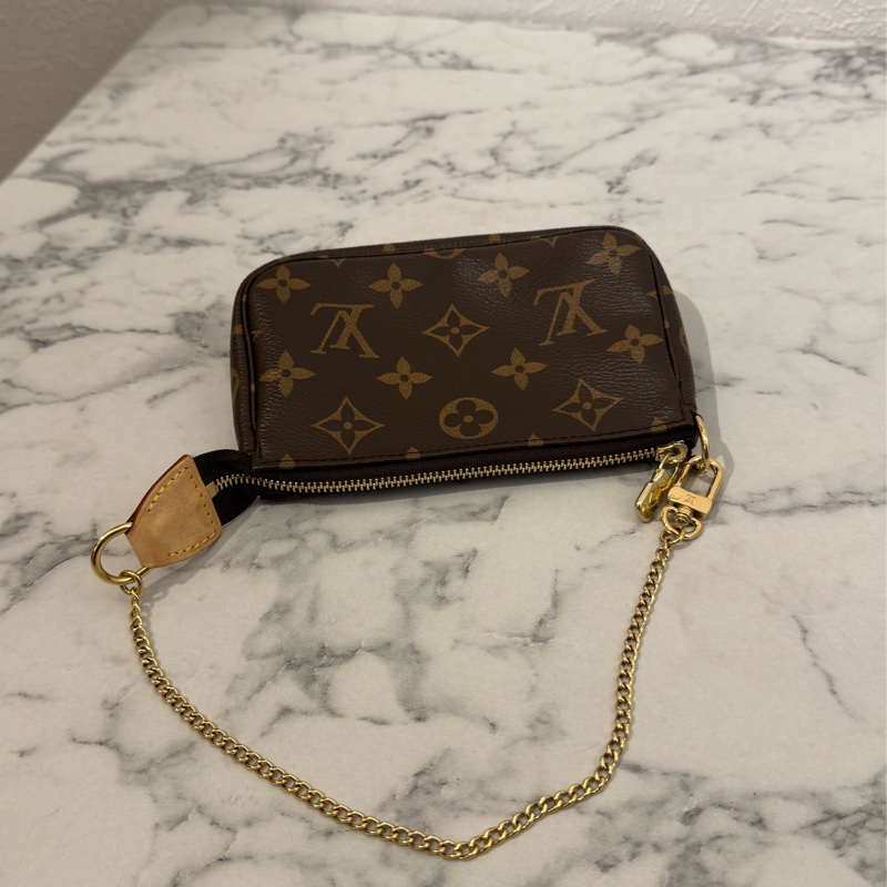 LV m68009花紋小金鏈包-0