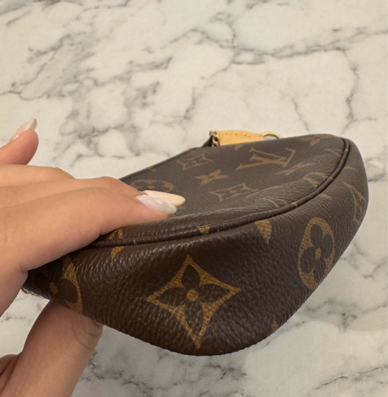 LV m68009花紋小金鏈包-10