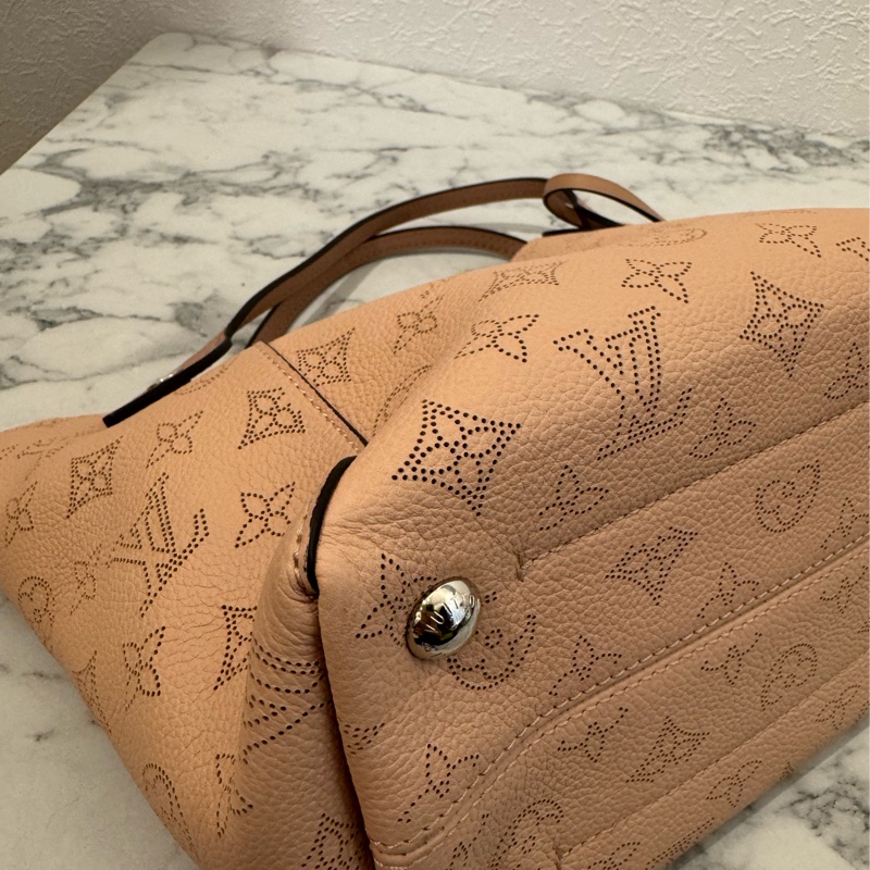 LV膚橘色月光女神手提兩用包-5