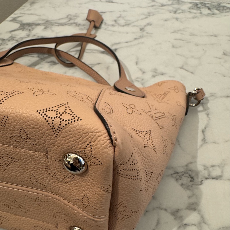 LV膚橘色月光女神手提兩用包-7