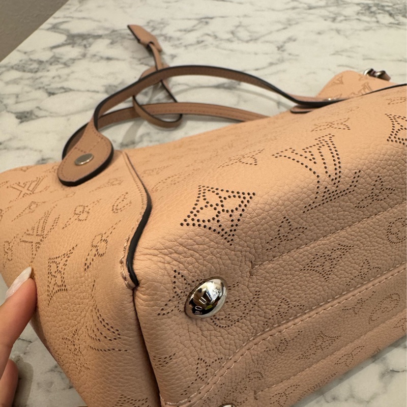 LV膚橘色月光女神手提兩用包-8