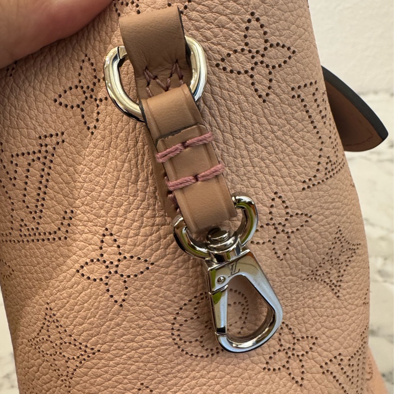 LV膚橘色月光女神手提兩用包-12