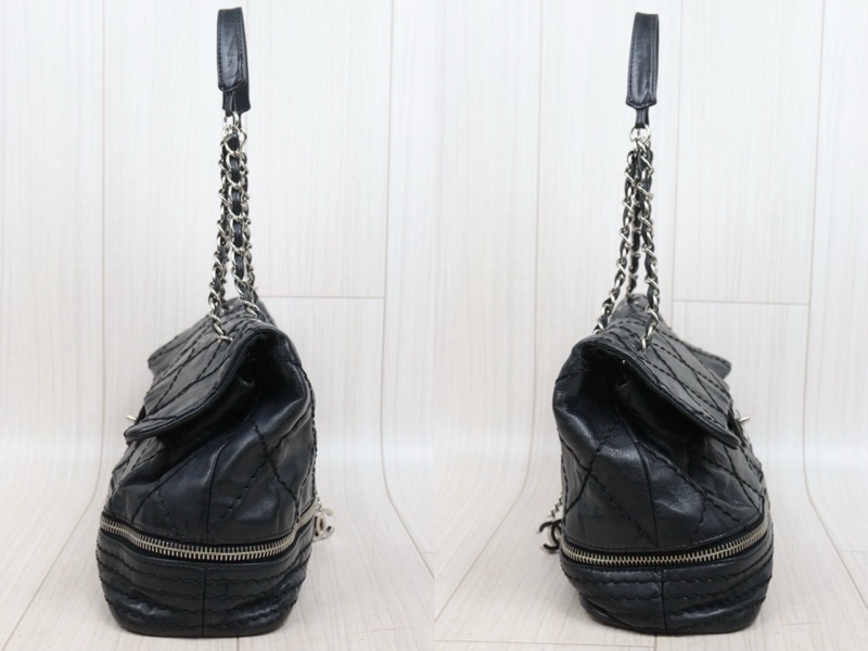 Chanel 仿舊銀扣機場-4