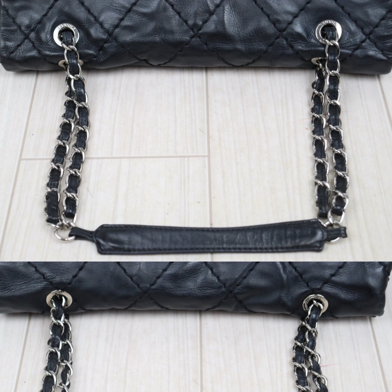 Chanel 仿舊銀扣機場-5