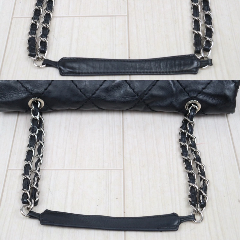 Chanel 仿舊銀扣機場-10