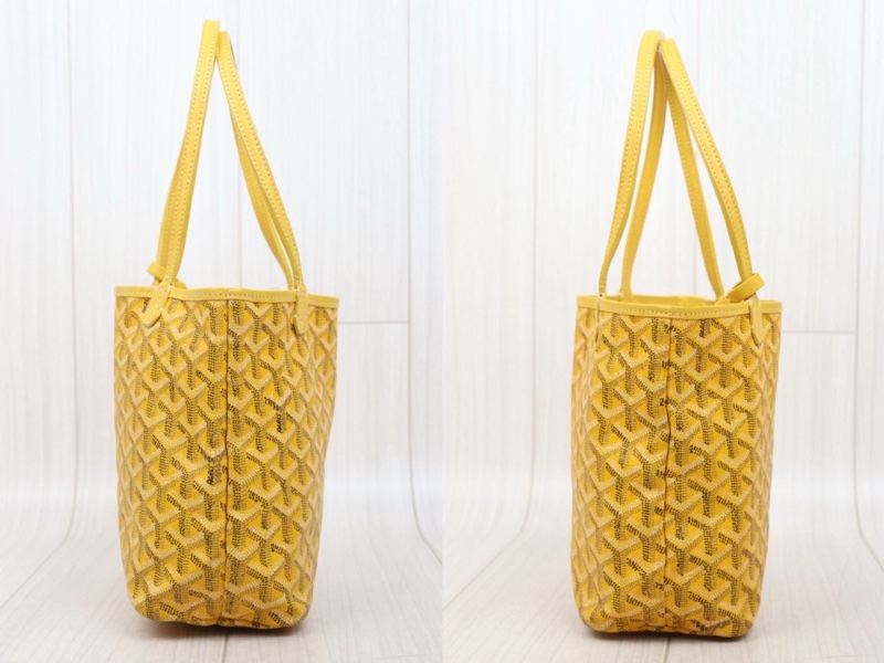Goyard mini tote 黃色 mini 托特包-3