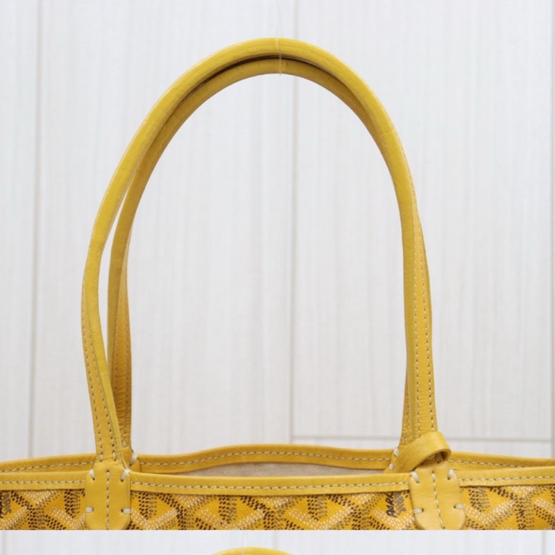 Goyard mini tote 黃色 mini 托特包-4