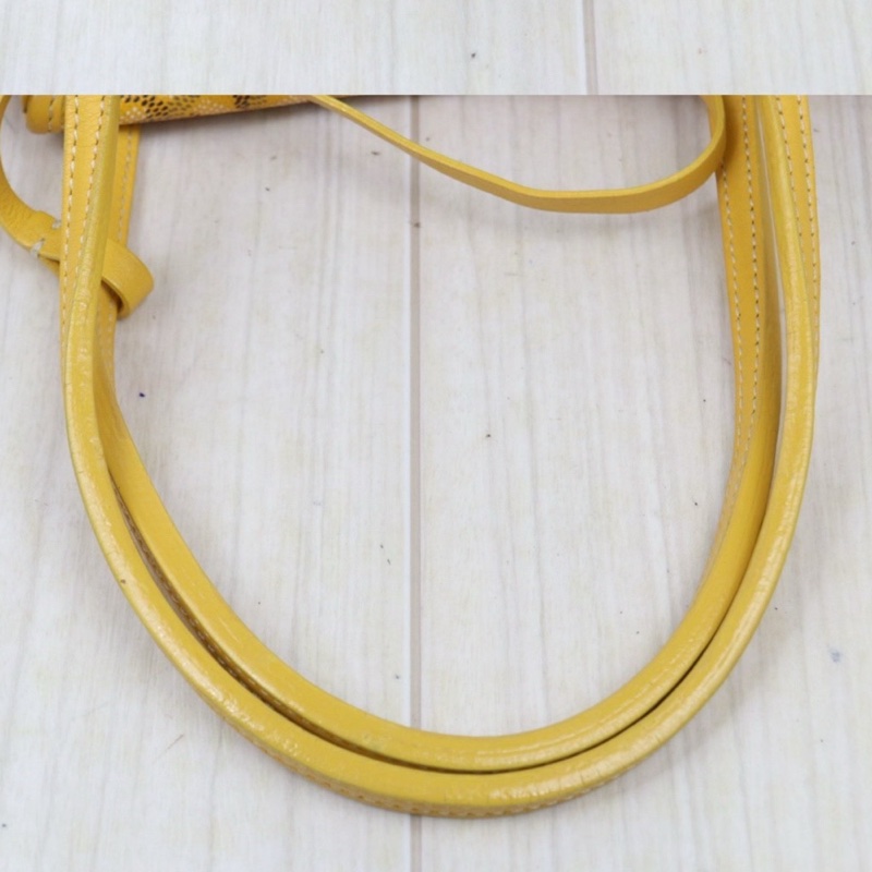 Goyard mini tote 黃色 mini 托特包-8