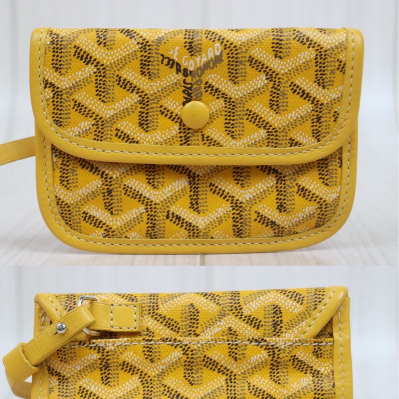 Goyard mini tote 黃色 mini 托特包-16