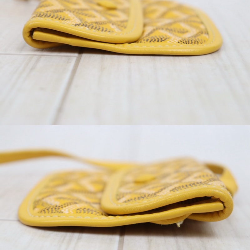 Goyard mini tote 黃色 mini 托特包-17