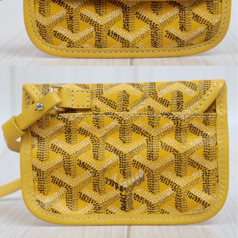 Goyard mini tote 黃色 mini 托特包-20