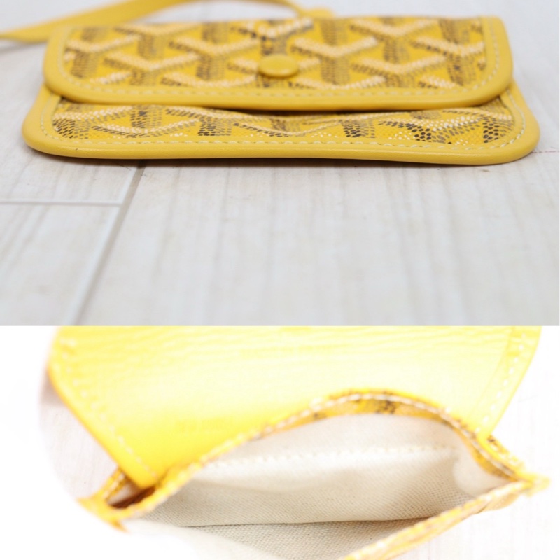 Goyard mini tote 黃色 mini 托特包-21