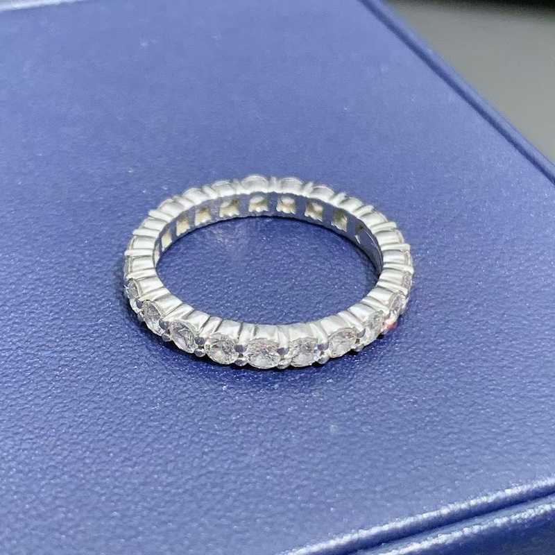 Harry Winston海瑞温斯顿 经典款铂金满钻戒指-1