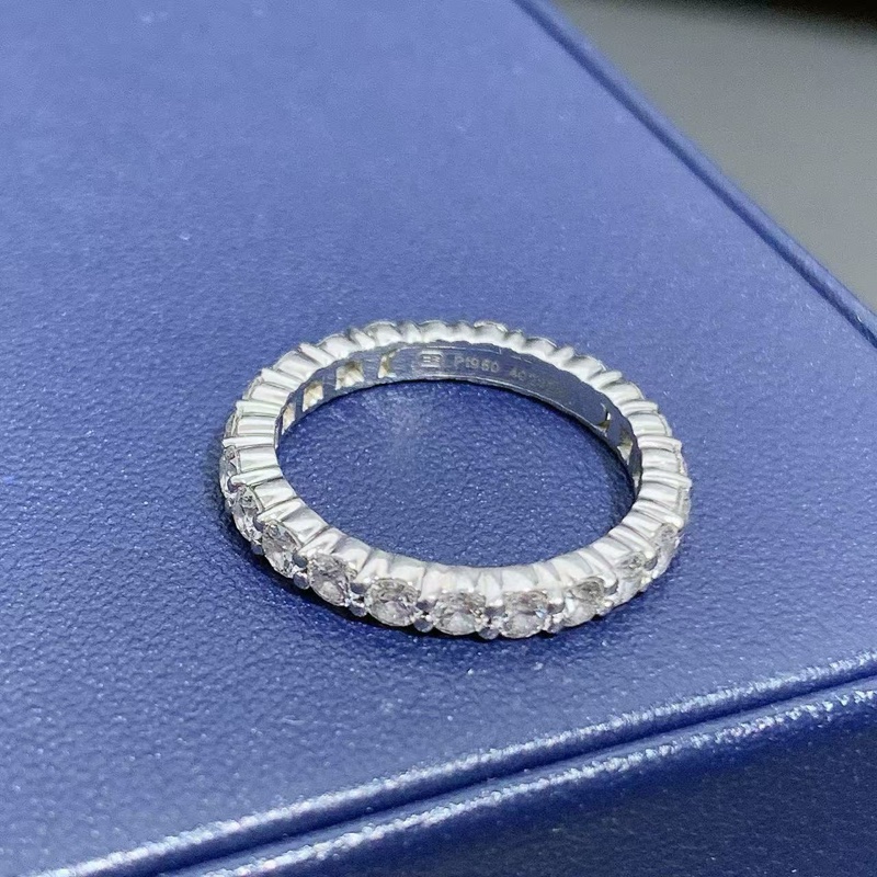 Harry Winston海瑞温斯顿 经典款铂金满钻戒指-2