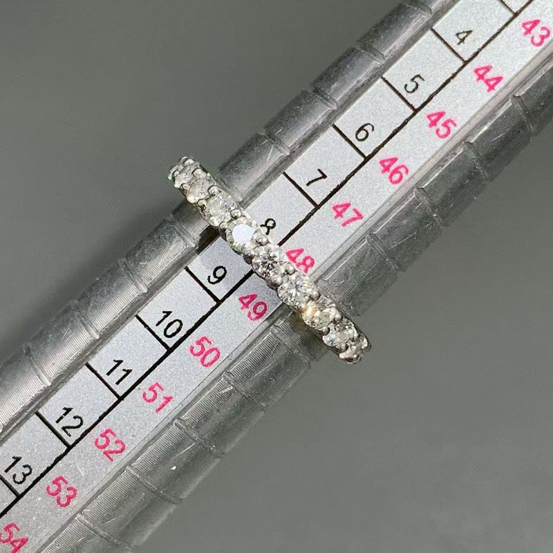 Harry Winston海瑞温斯顿 经典款铂金满钻戒指-3