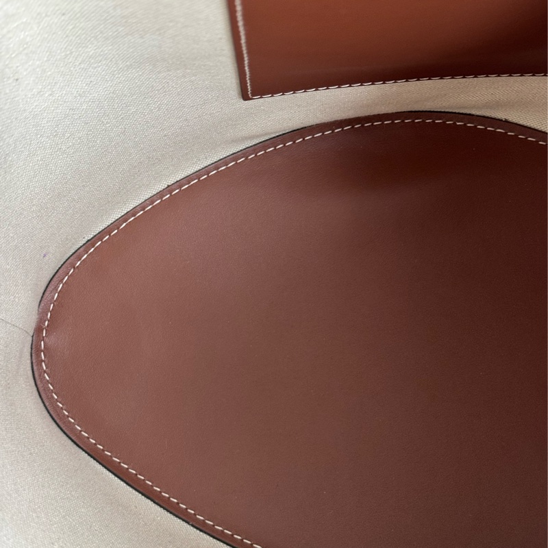 Burberry 棕色針織格紋手提兩用水桶包-29