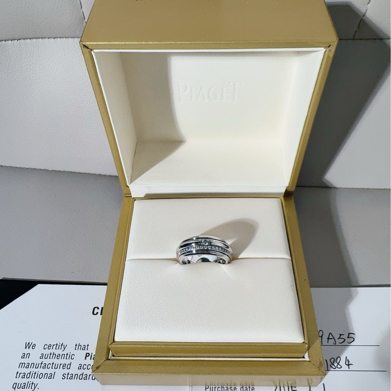 PIAGET伯爵 possession系列 时来运转双环钻石戒指-1
