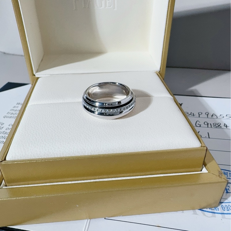 PIAGET伯爵 possession系列 时来运转双环钻石戒指-4