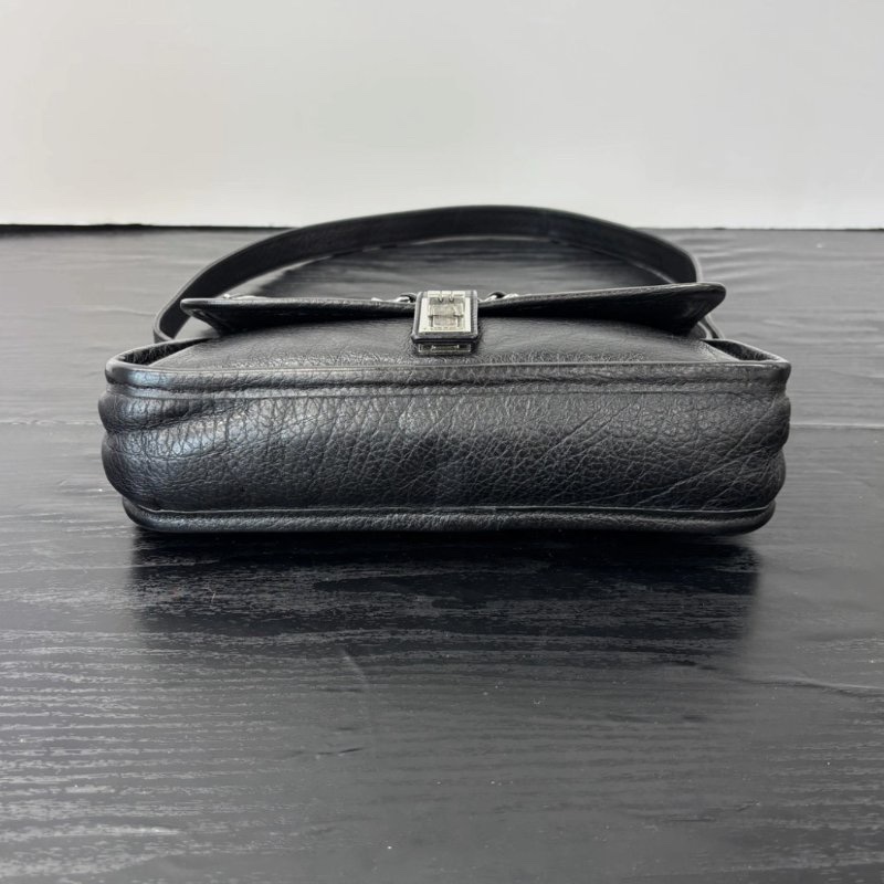 CHANEL 黑銀2.55腋下肩背包 27*15*7 98新配件塵袋-3