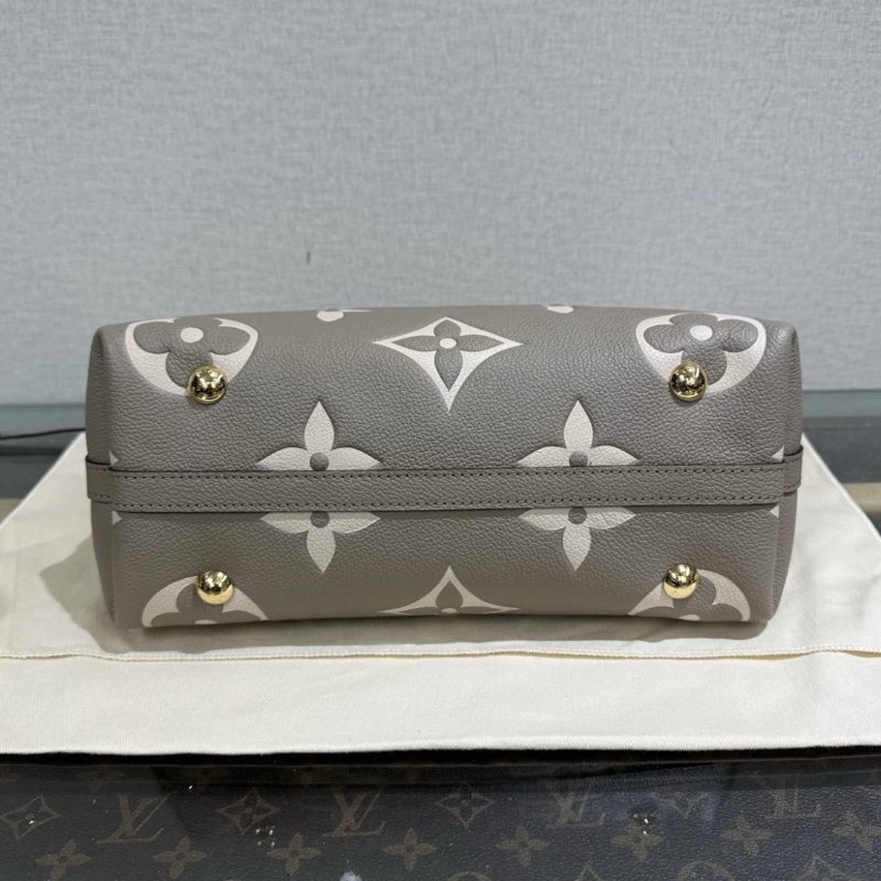 LV 大象灰小號carryall子母肩背斜背包 芯片款 28*24*13 98新配件盒子塵袋吊牌-3