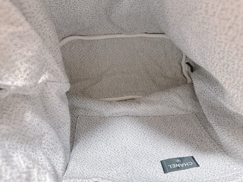 Chanel海灘包(附毛巾布、化妝袋)-4