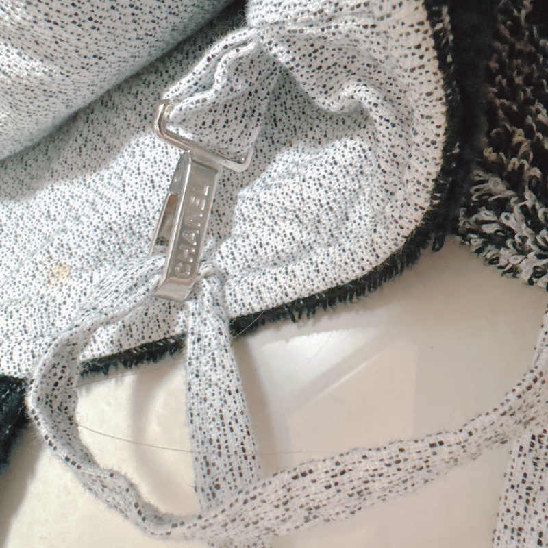 Chanel海灘包(附毛巾布、化妝袋)-9