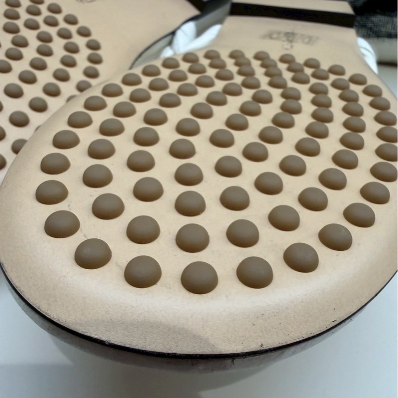 BV 白色編織人字拖 38.5號 全新品-10