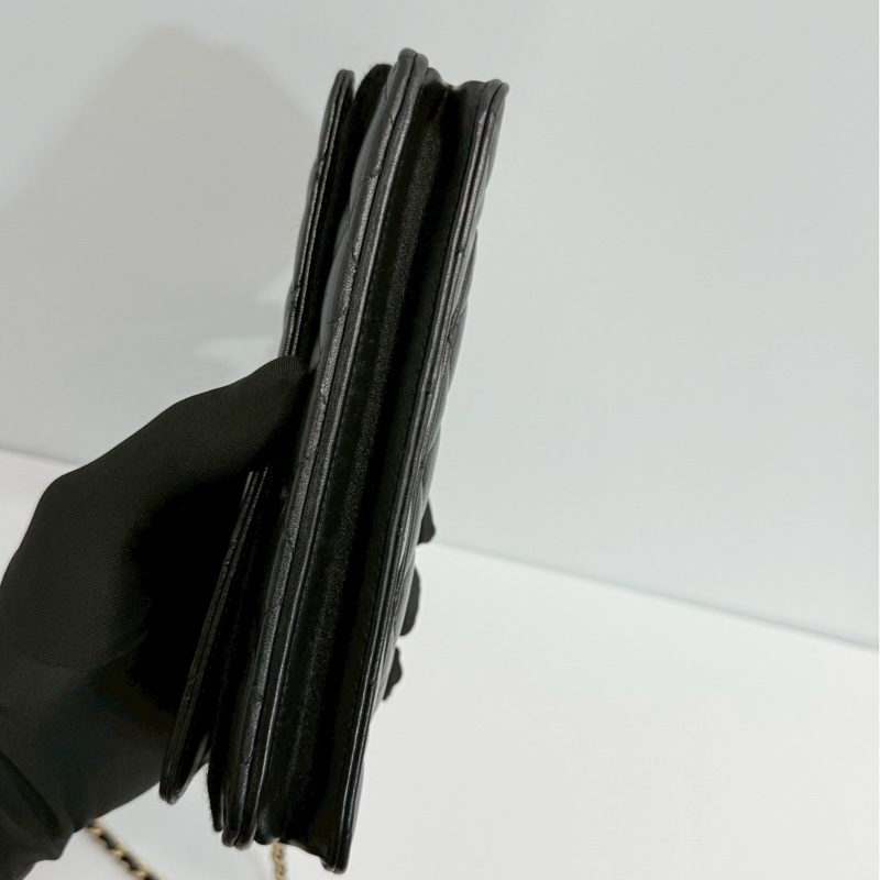 Chanel WOC金球 旋轉釦 晶片款-5