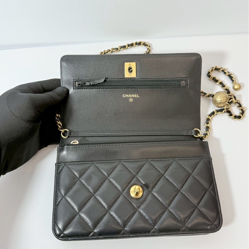 Chanel WOC金球 旋轉釦 晶片款-8