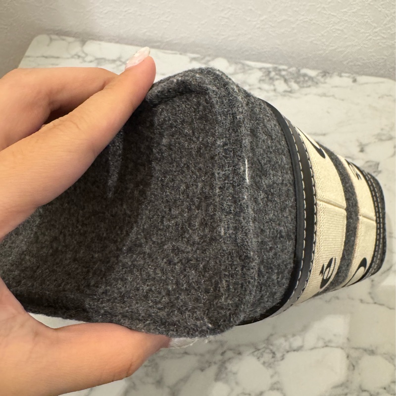 chloe灰色毛絨woody手提斜背包-5