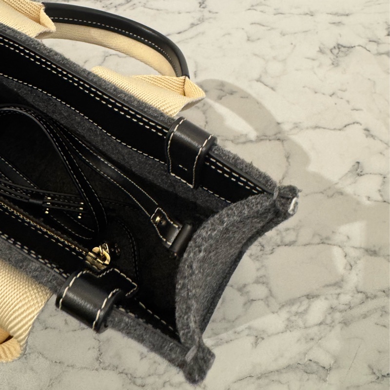 chloe灰色毛絨woody手提斜背包-19