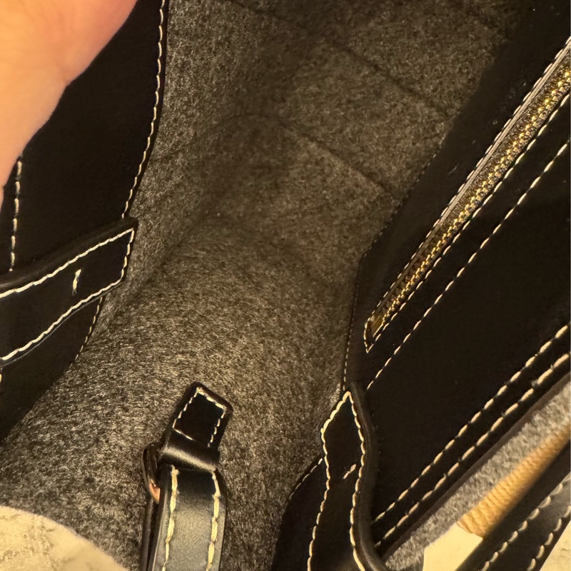 chloe灰色毛絨woody手提斜背包-24