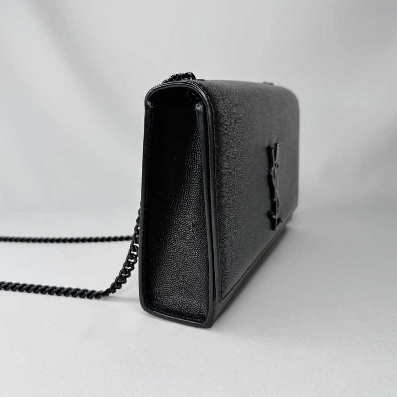 YSL Kate中款粒面皮革鍊帶包-3