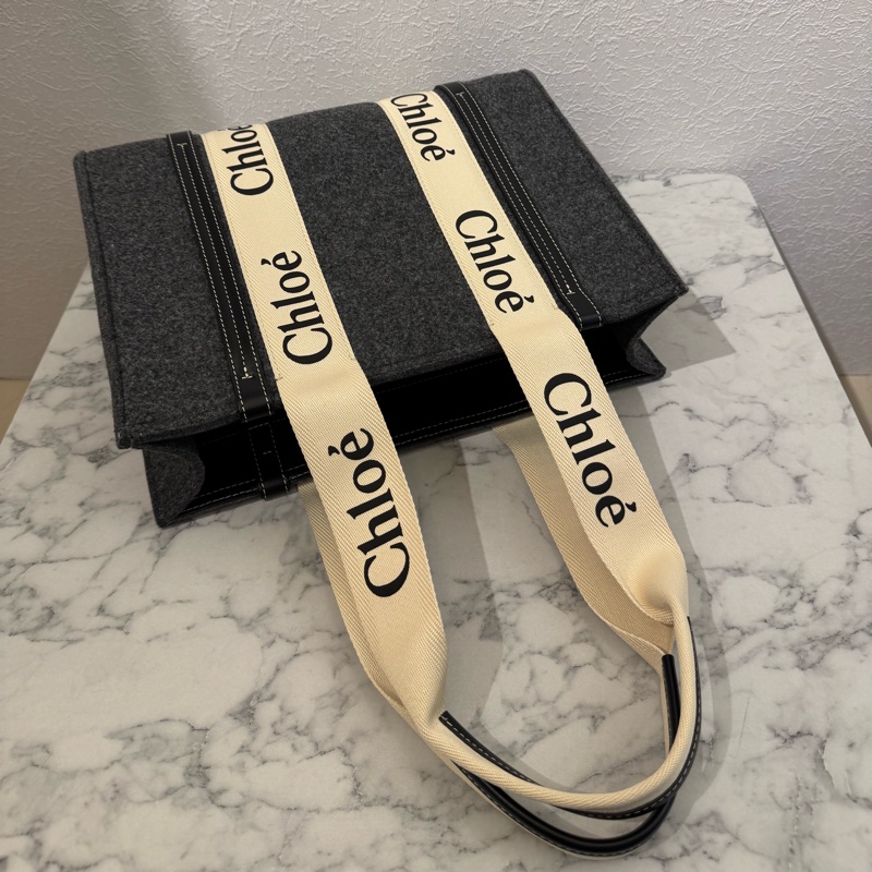 Chloe灰色毛絨woody MM-0