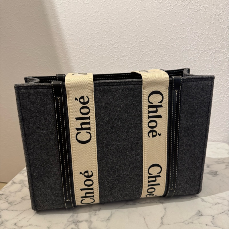 Chloe灰色毛絨woody MM-1