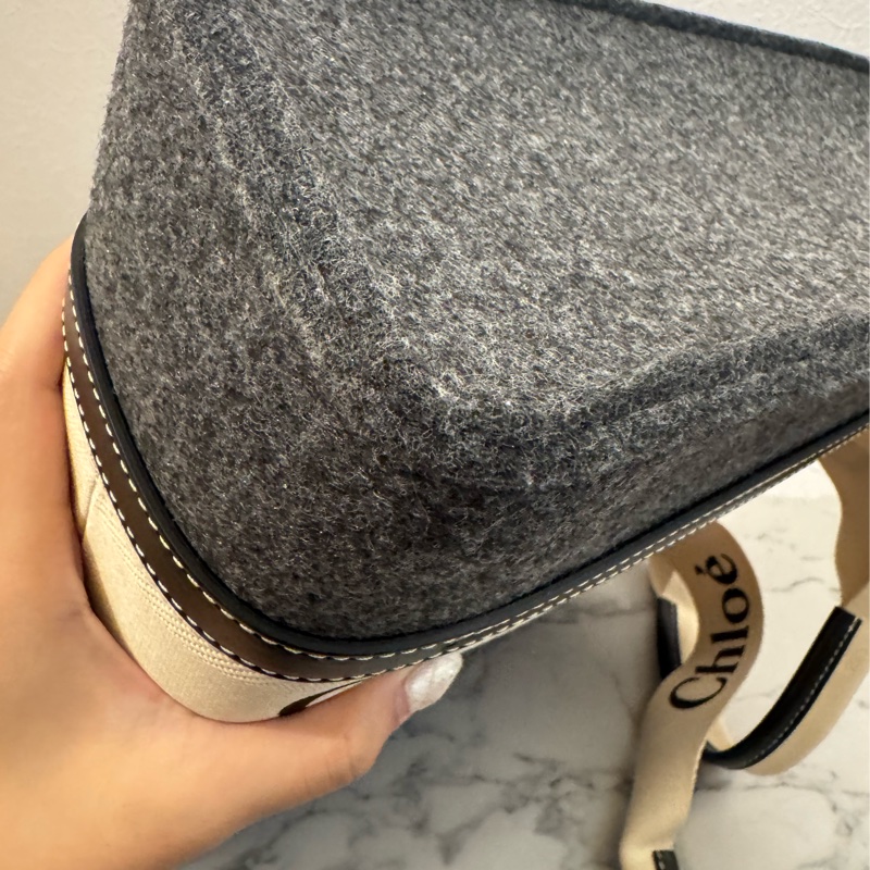 Chloe灰色毛絨woody MM-7