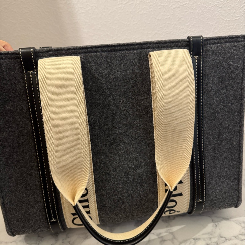 Chloe灰色毛絨woody MM-18