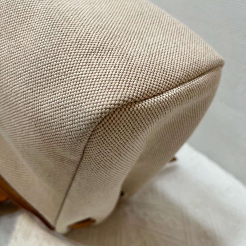 Hermes herbag31水泥灰拼金棕 框刻-11