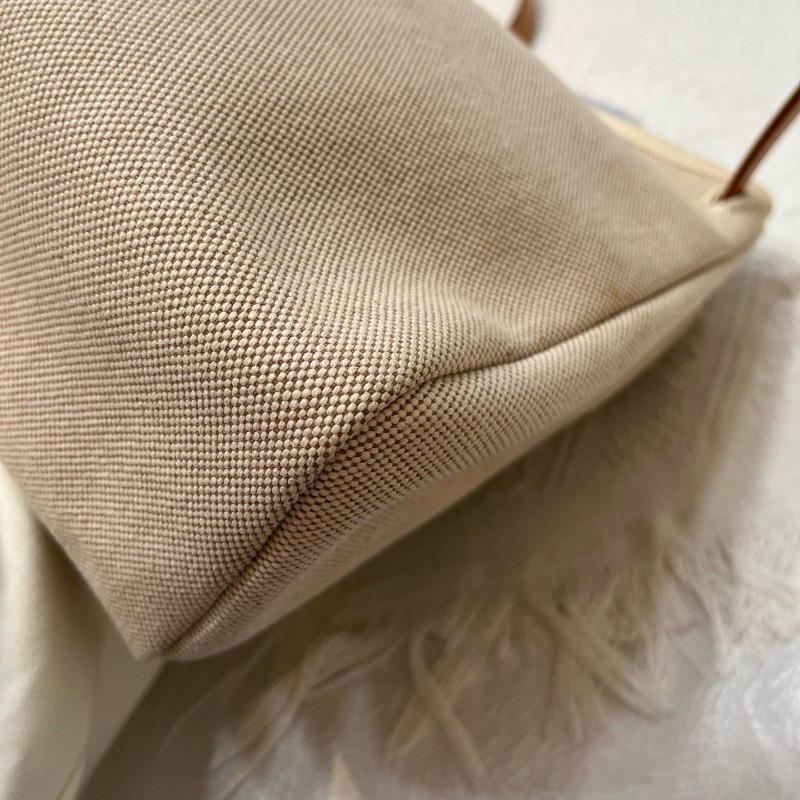 Hermes herbag31水泥灰拼金棕 框刻-12