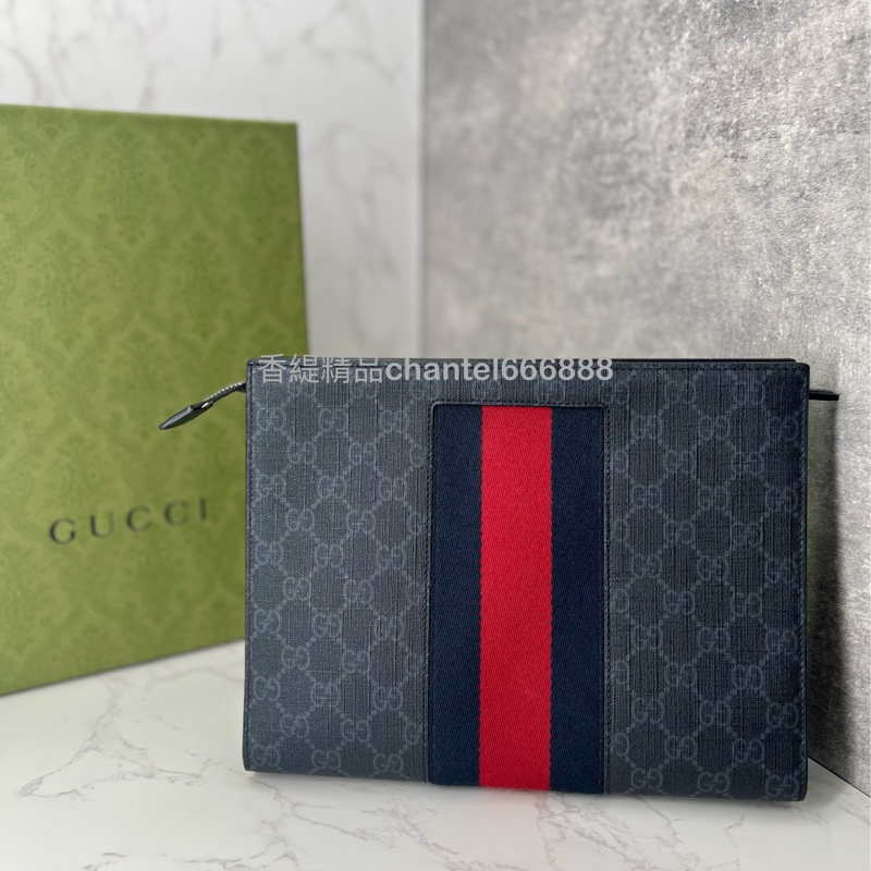 💗香緹國際精品💗 Gucci 手拿包 盒裝完整-0