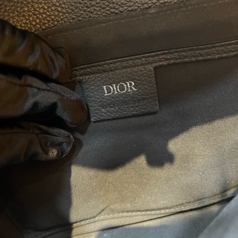 Dior迪奧 老花馬鞍信使包斜背包-15